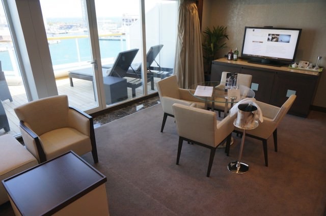 On Seabourn Quest from Barcelona to Athens. © 2013 Ralph Grizzle New Penthouse Spa Suites on Seabourn Quest from Barcelona, Spain, to Athens, Greece. @ 2013 Ralph Grizzle