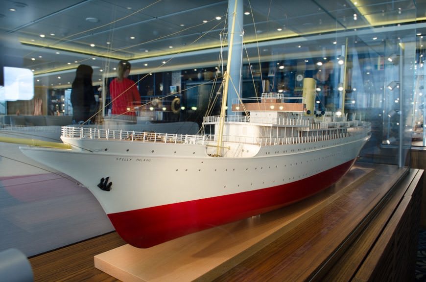 ...along with some fabulous models of influential Norwegian ships. Photo © 2015 Aaron Saunders