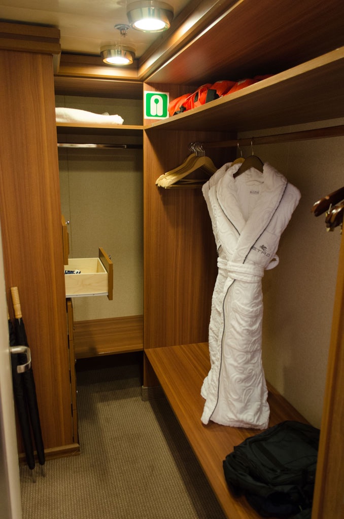 Plenty of storage space for two - and absolutely more than enough for just one! Photo © 2015 Aaron Saunders